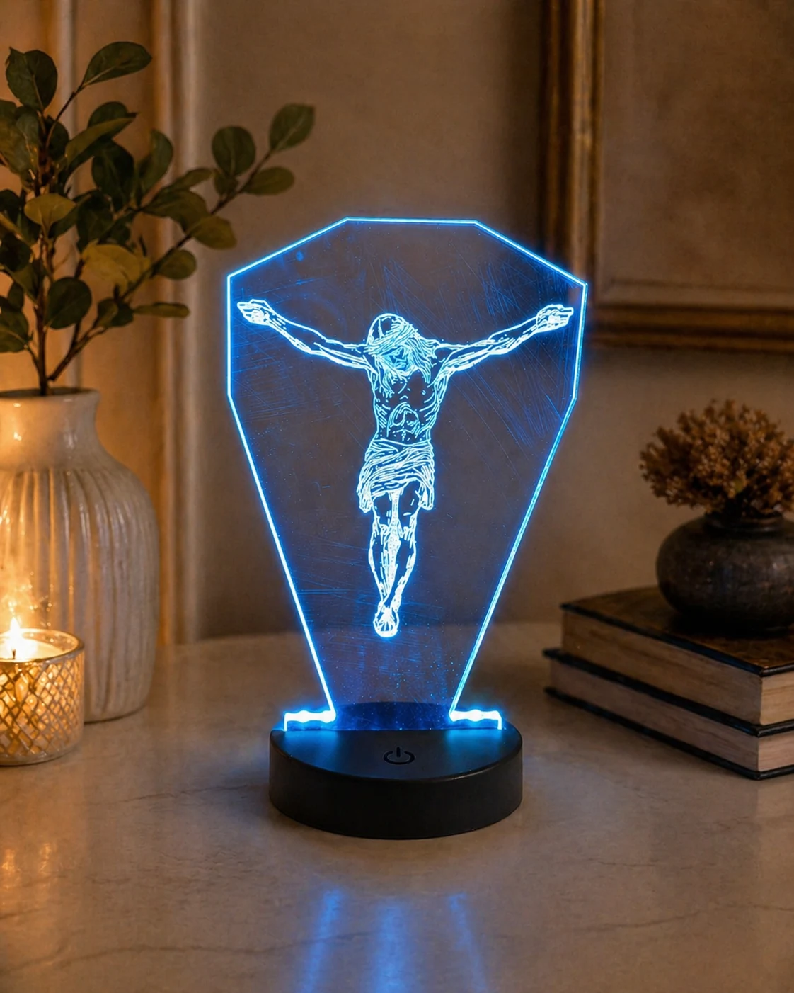 Personalized acrylic lamp — design 4