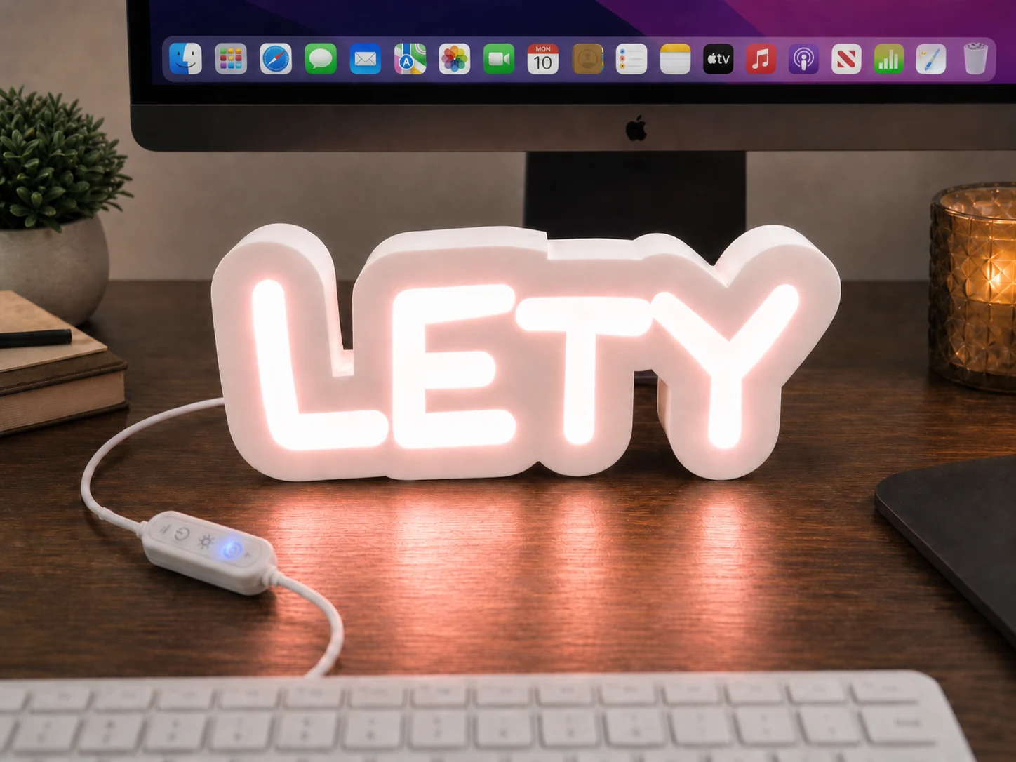 Personalized LED Name Lamp Ideas for Gifts and Displays
